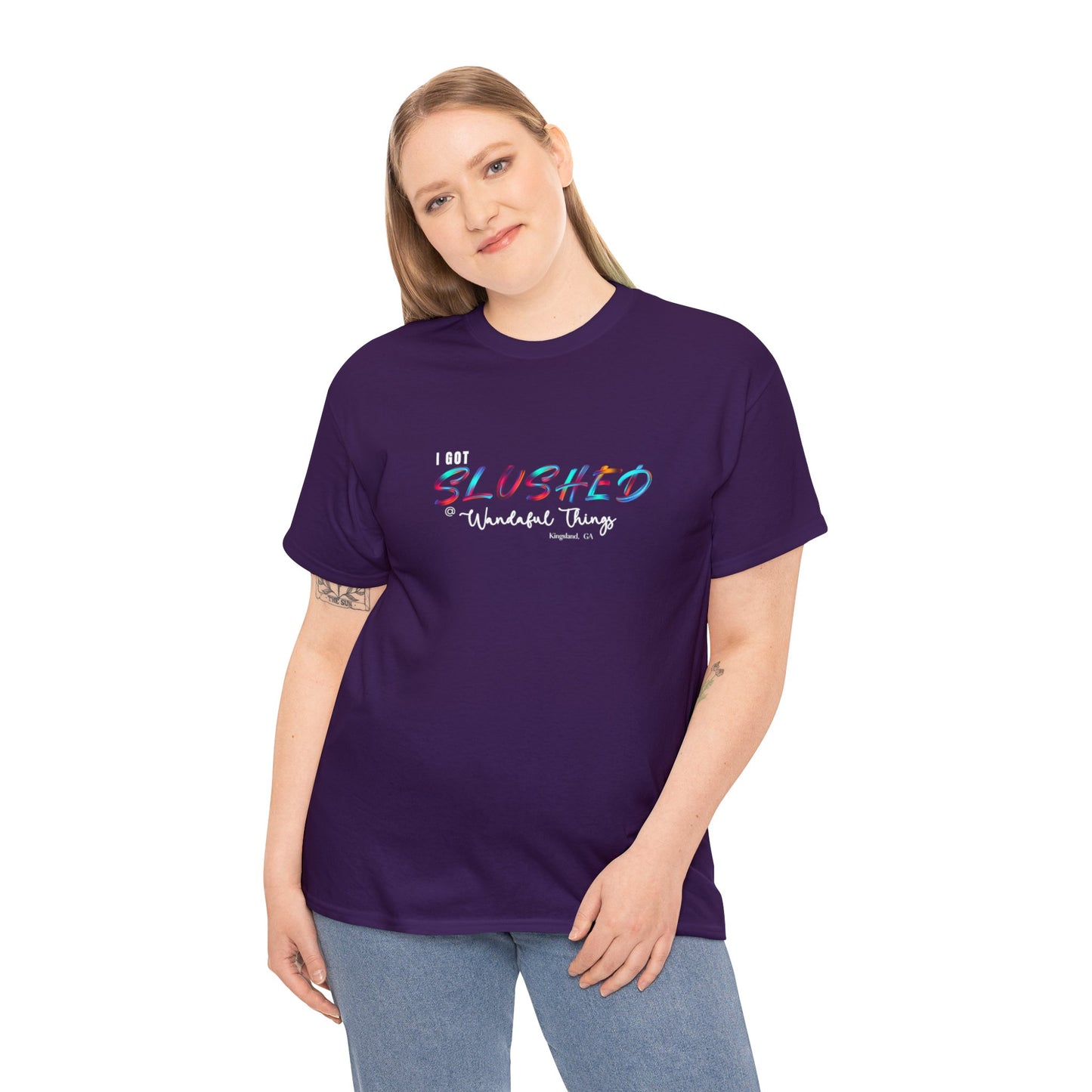 Slushed (dark) - Unisex Heavy Cotton Tee