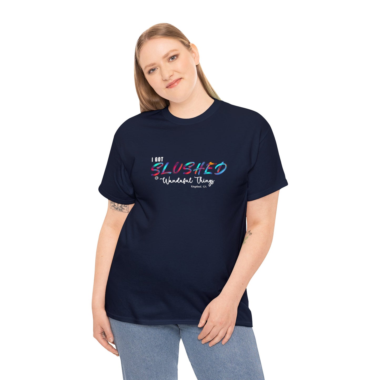 Slushed (dark) - Unisex Heavy Cotton Tee