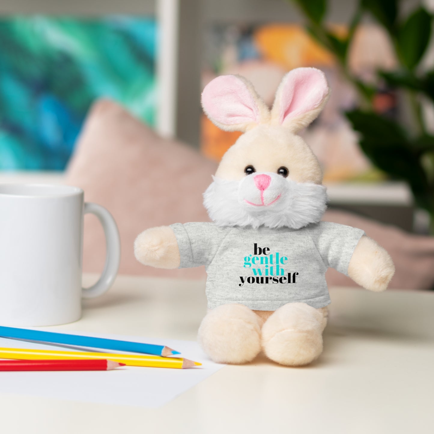 Be Gentle - Stuffed Animals with Tee