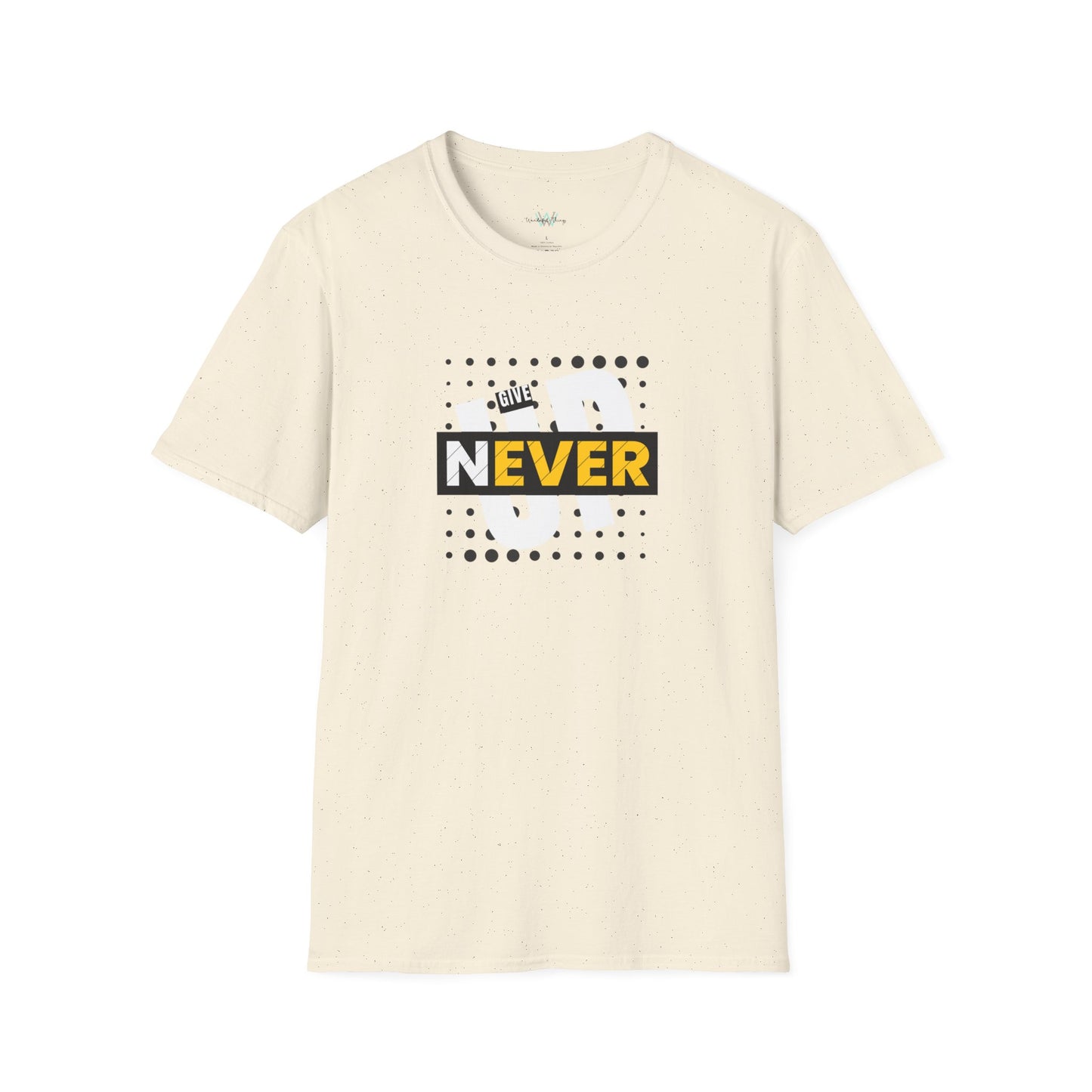 Never Give Up - Unisex Softstyle T-Shirt