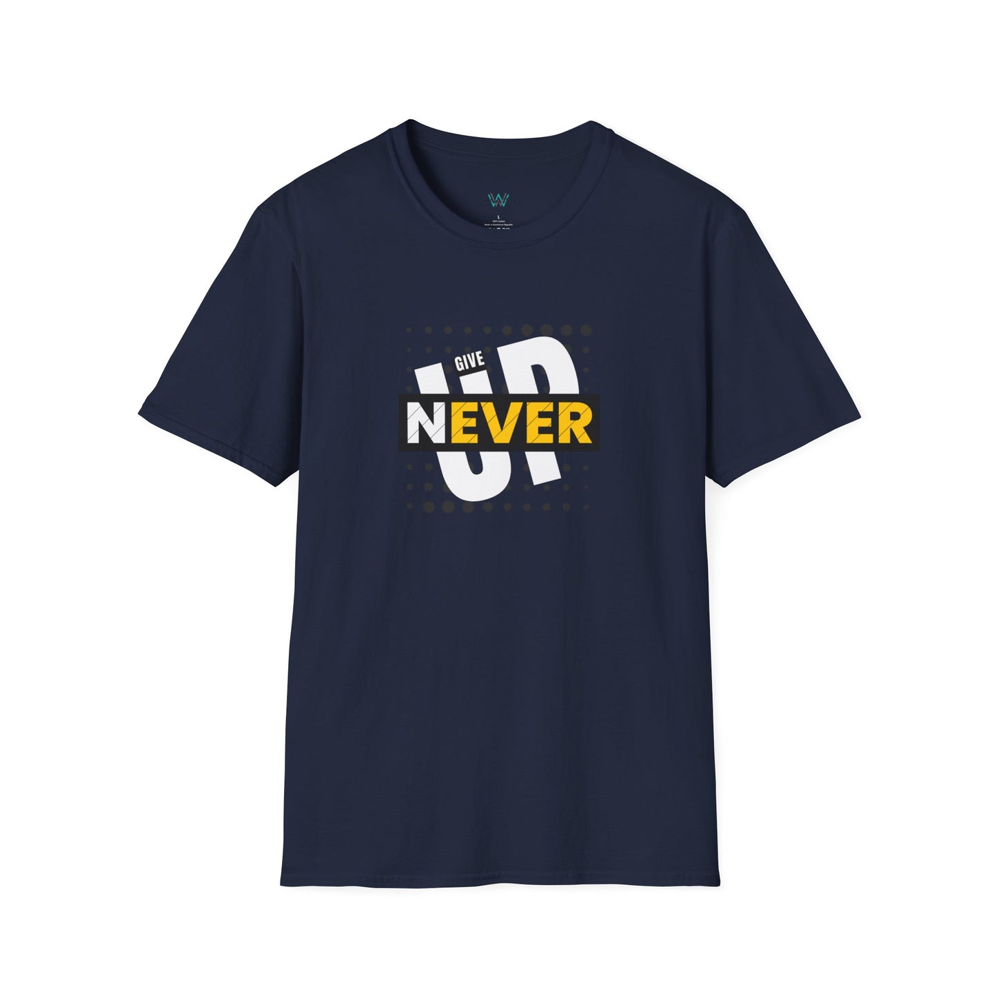 Never Give Up - Unisex Softstyle T-Shirt