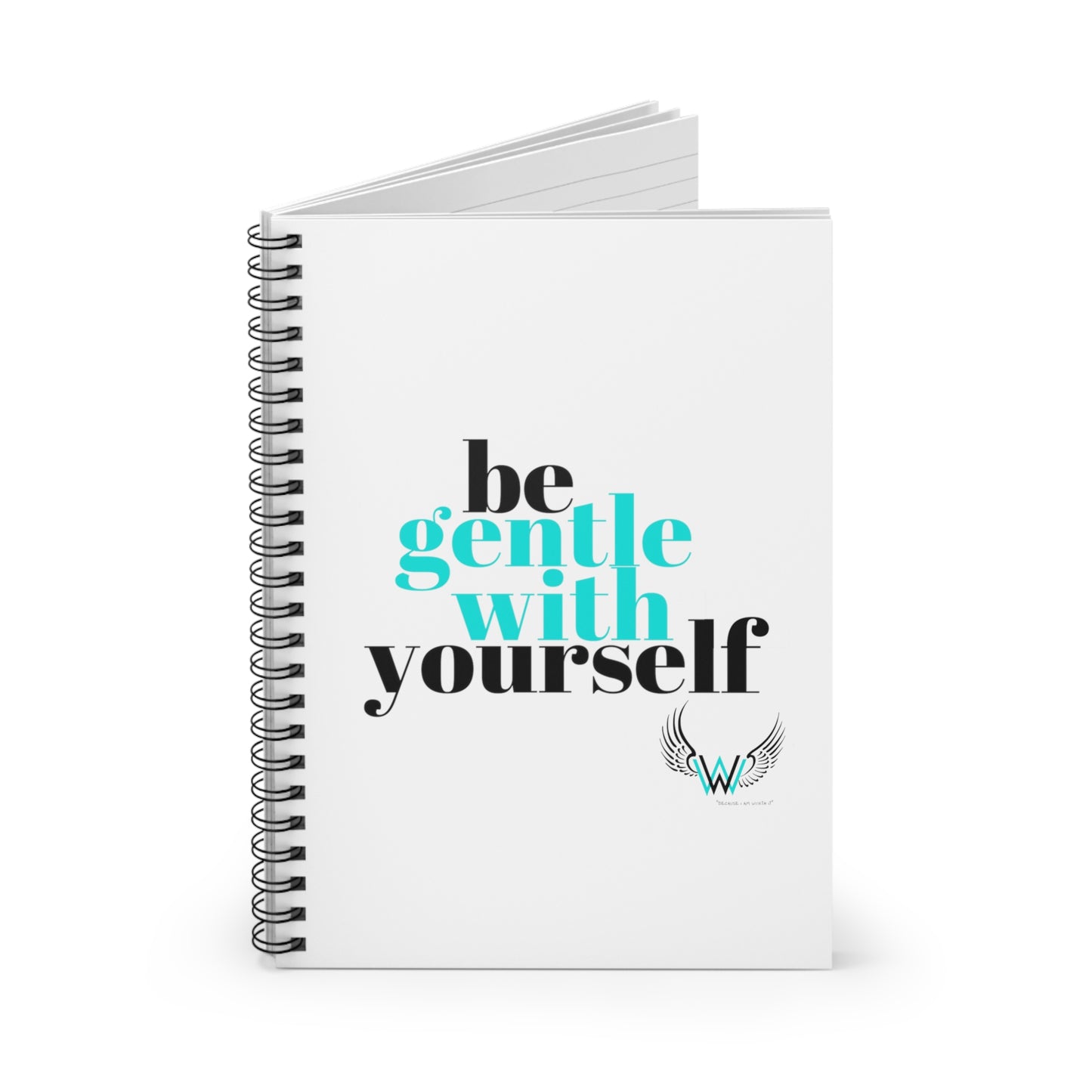 Be Gentle - Spiral Notebook - Ruled Line