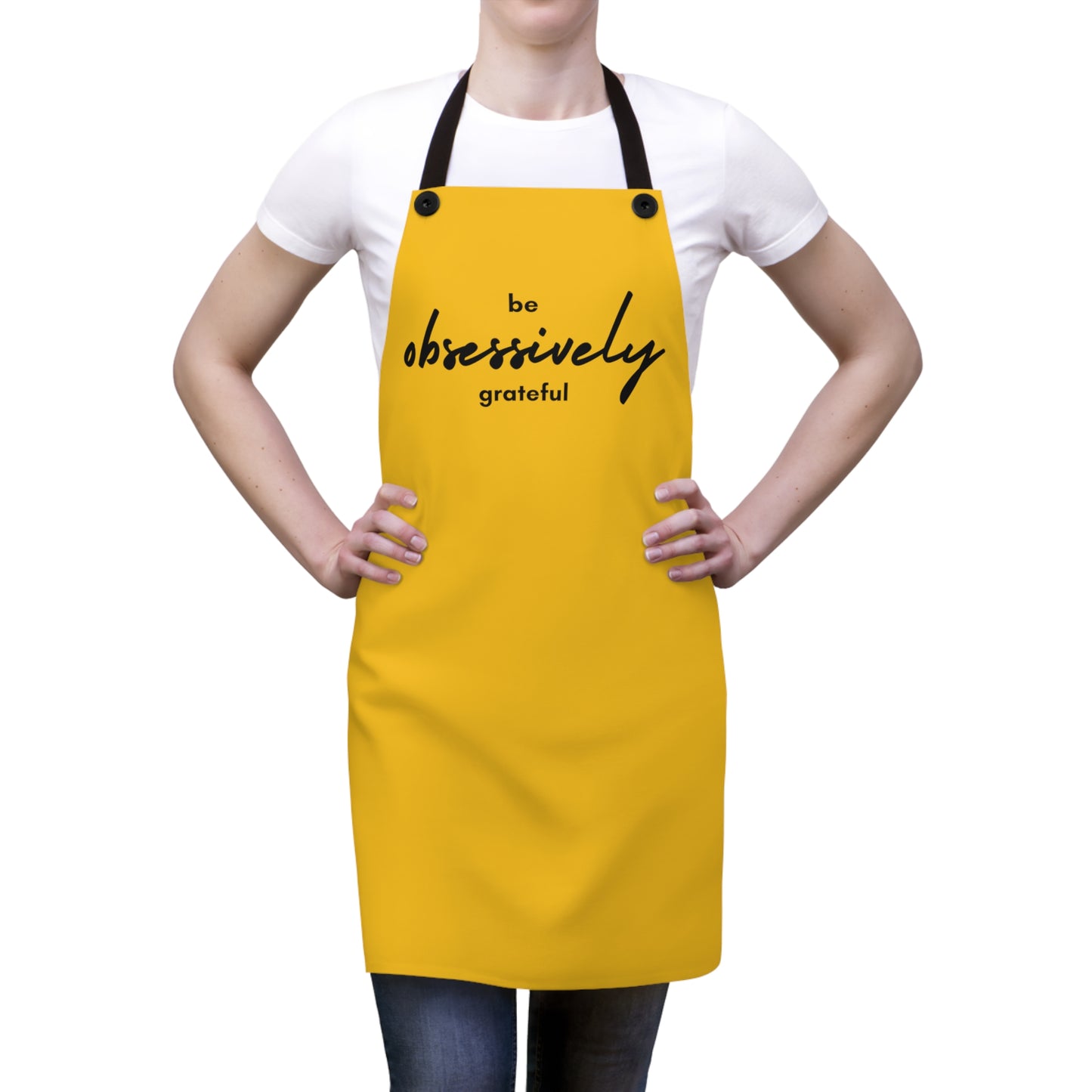 Grateful (yellow) - Apron (AOP)