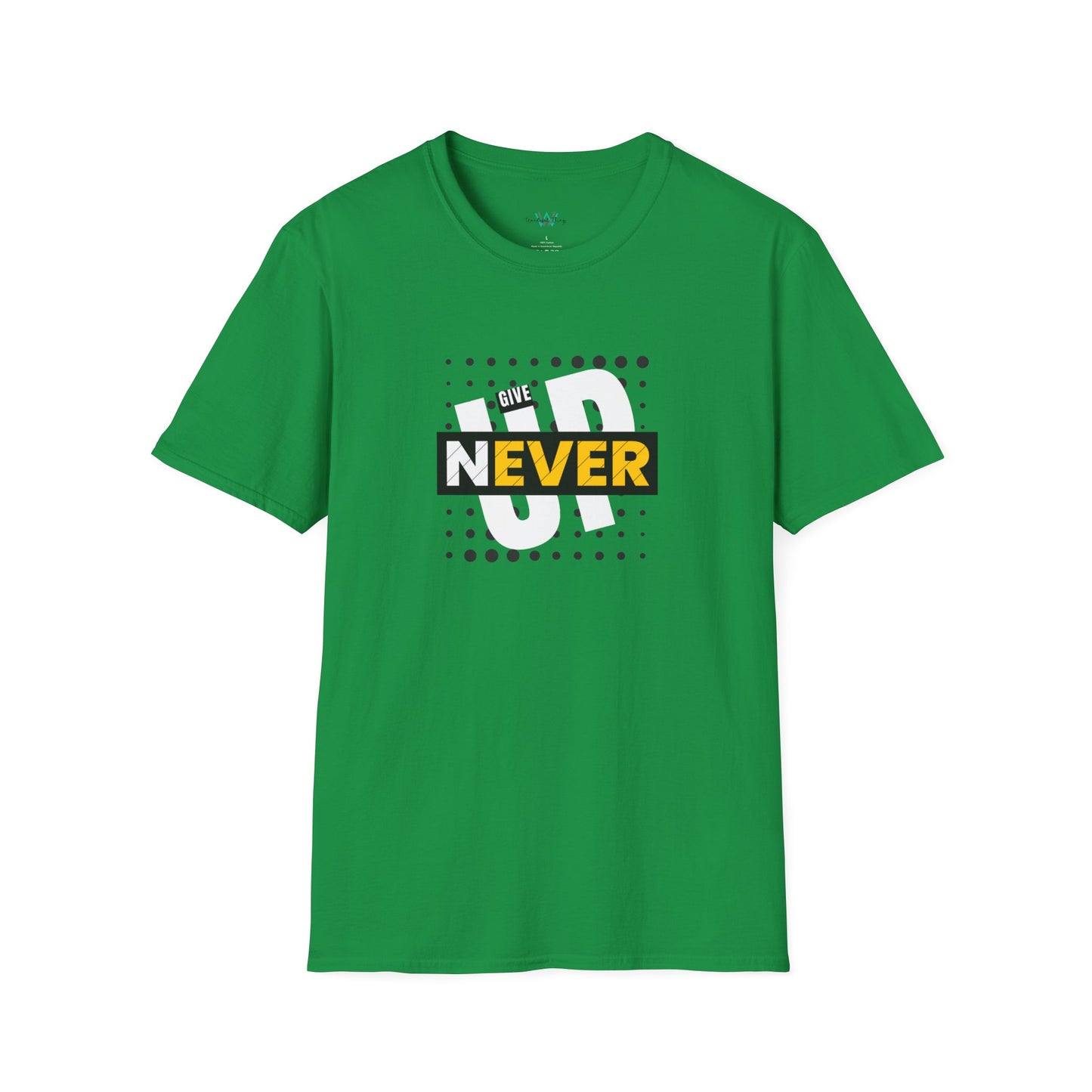 Never Give Up - Unisex Softstyle T-Shirt