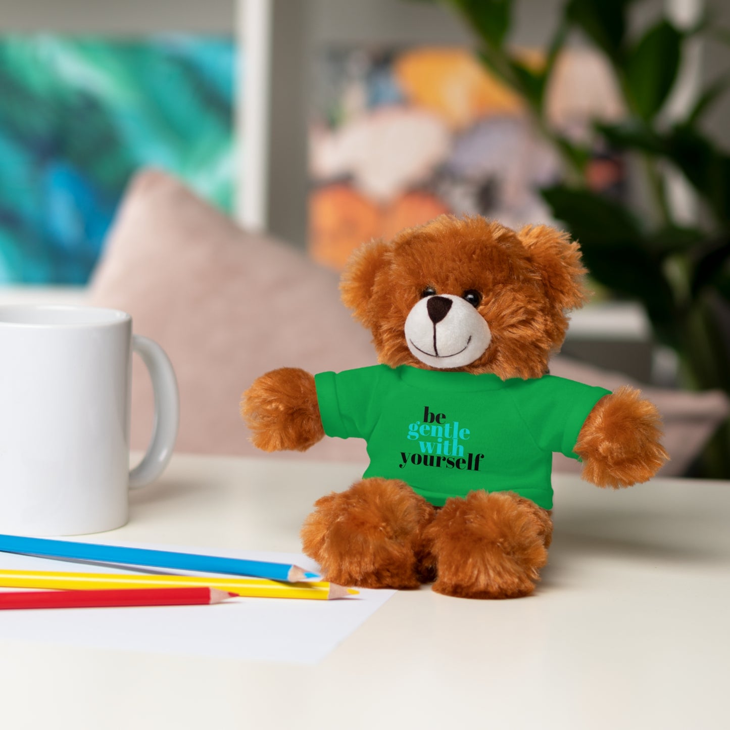 Be Gentle - Stuffed Animals with Tee
