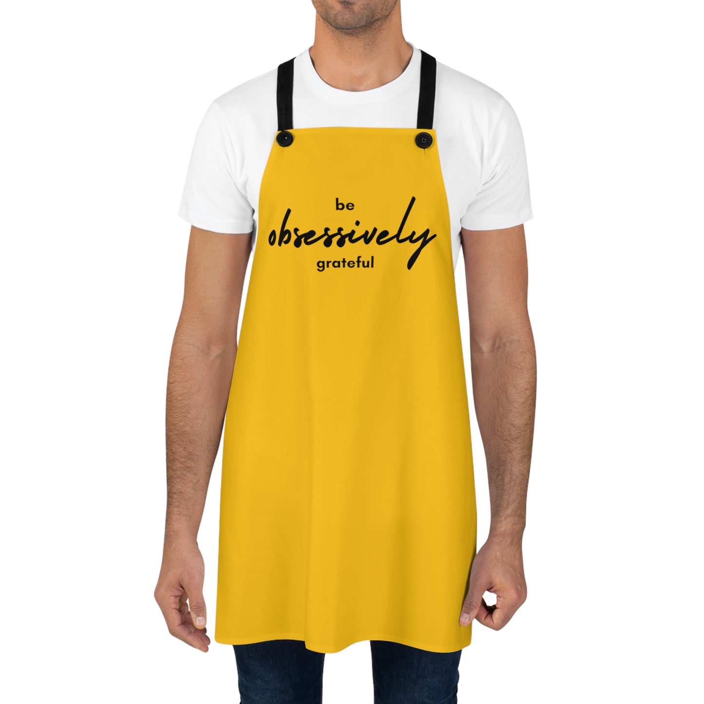 Grateful (yellow) - Apron (AOP)