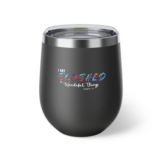 Slushed (Black) - Copper Vacuum Insulated Cup, 12oz