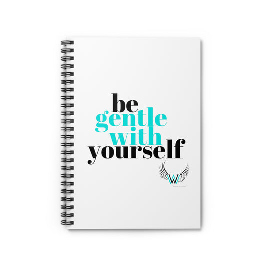 Be Gentle - Spiral Notebook - Ruled Line