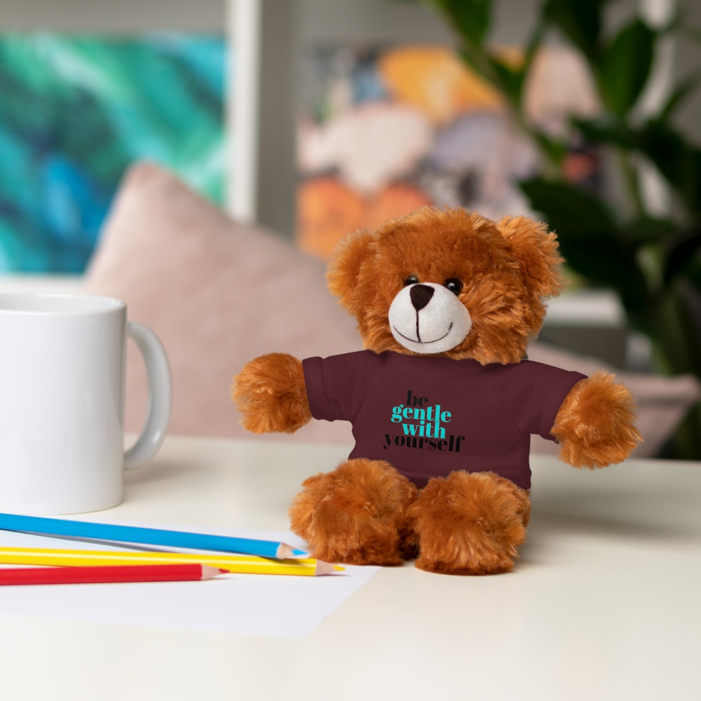 Be Gentle - Stuffed Animals with Tee