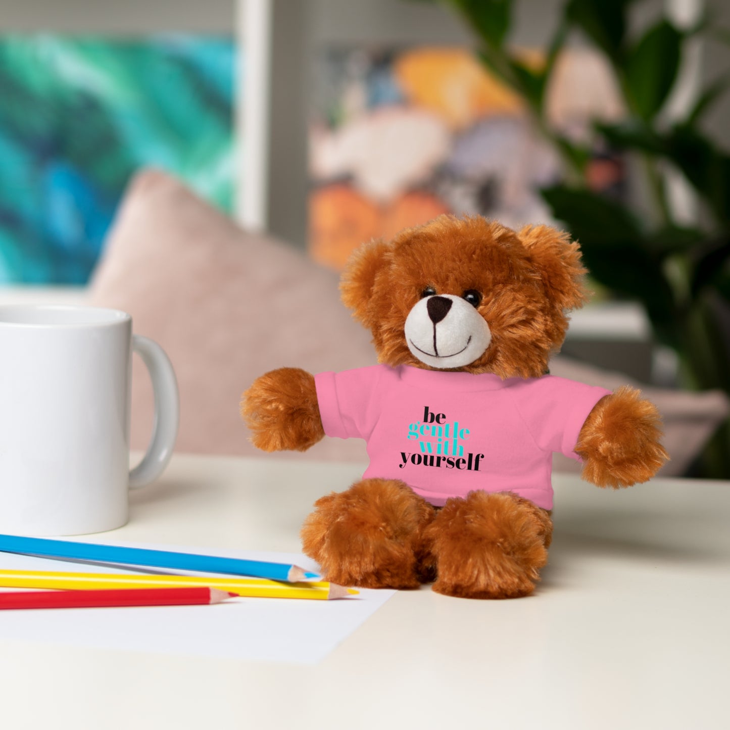 Be Gentle - Stuffed Animals with Tee