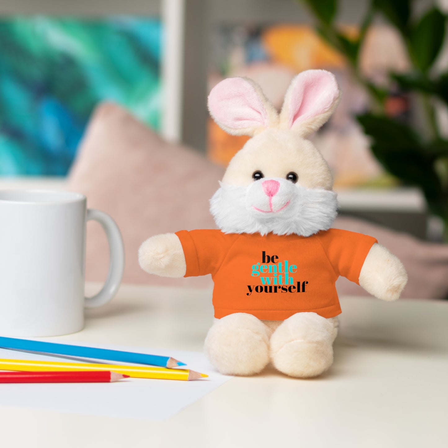 Be Gentle - Stuffed Animals with Tee