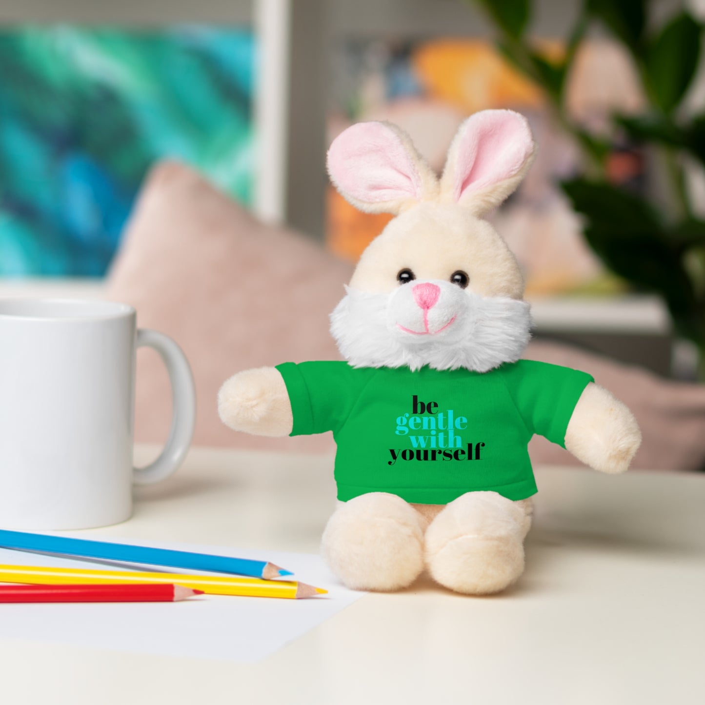 Be Gentle - Stuffed Animals with Tee
