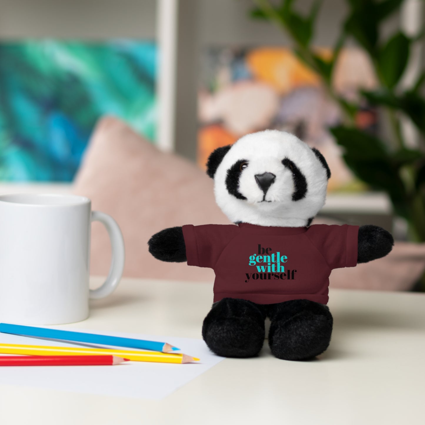 Be Gentle - Stuffed Animals with Tee