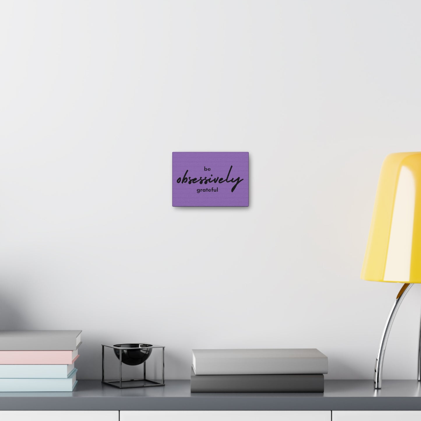 Grateful - Canvas Gallery Wraps - (purple)