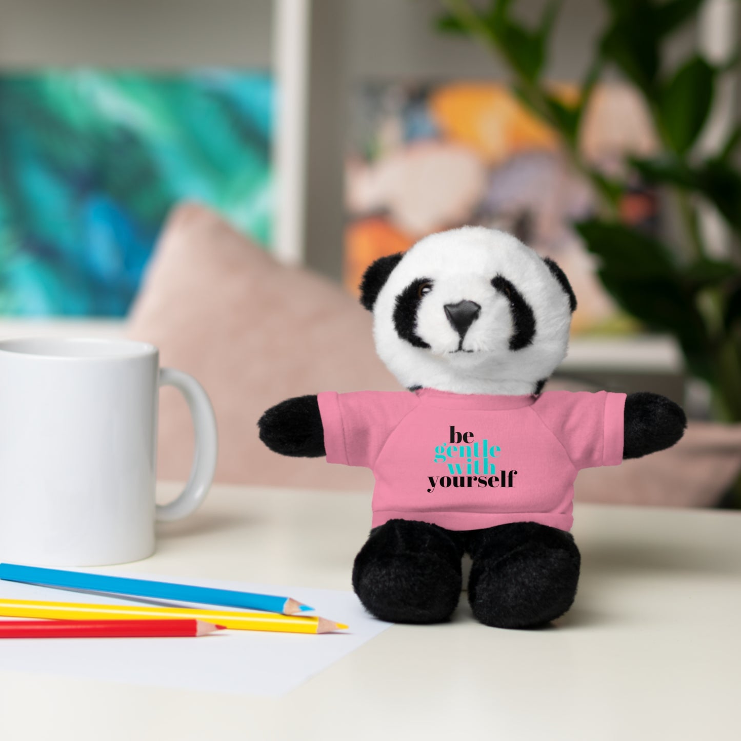 Be Gentle - Stuffed Animals with Tee