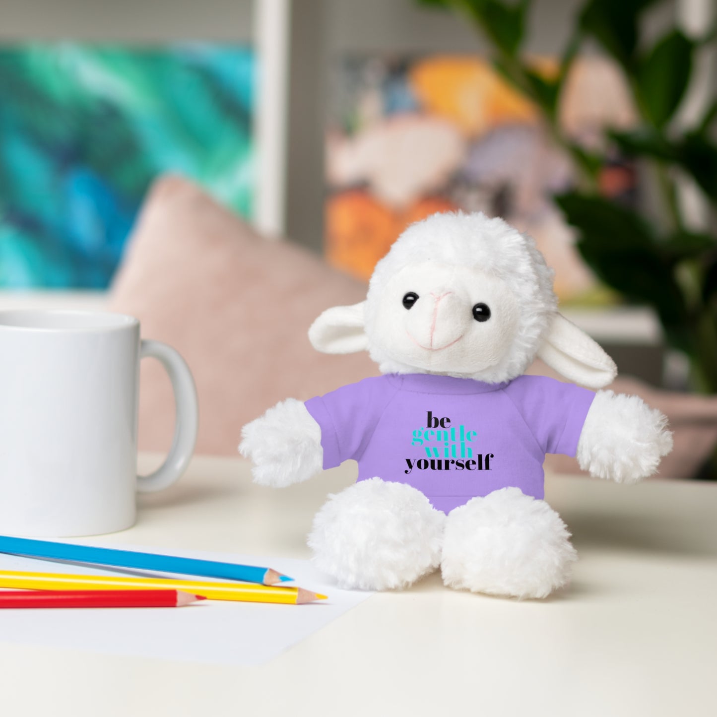 Be Gentle - Stuffed Animals with Tee