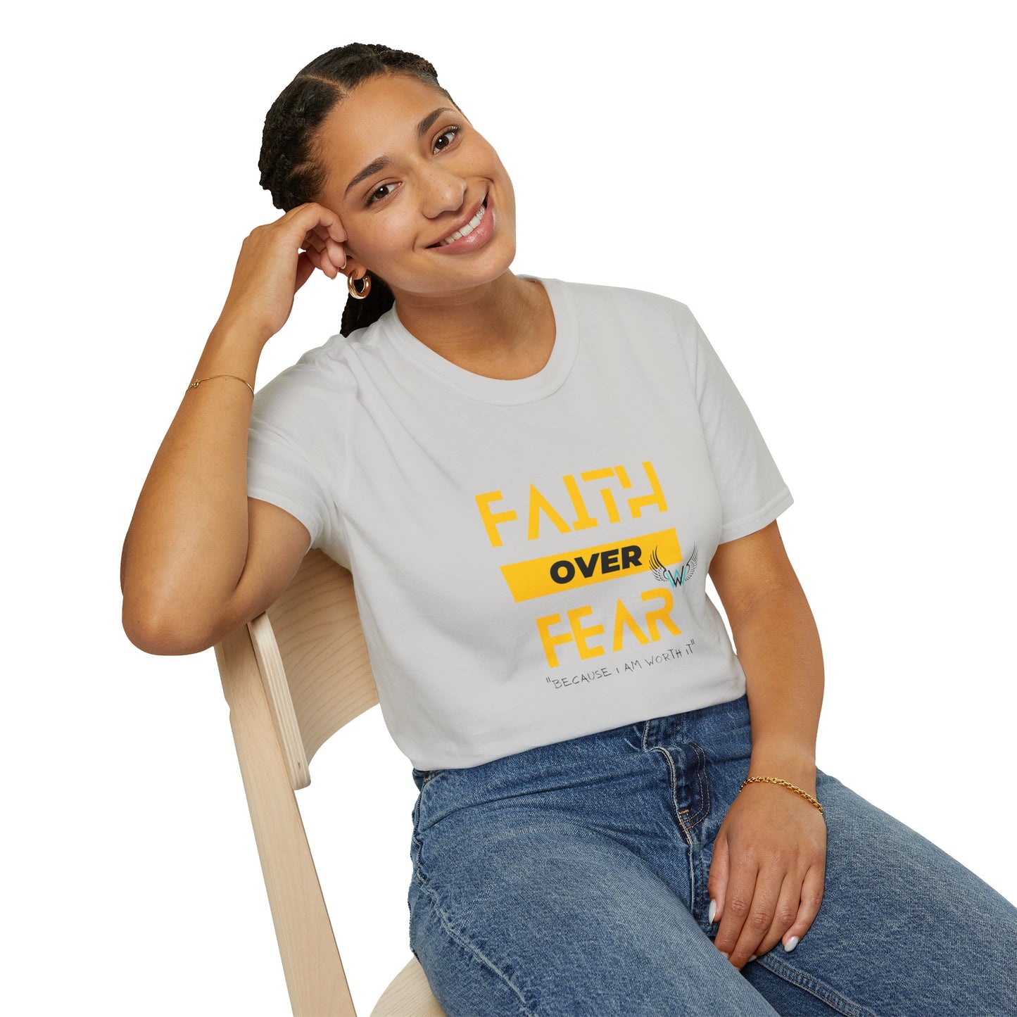Faith Over Fear - Unisex Softstyle T-Shirt