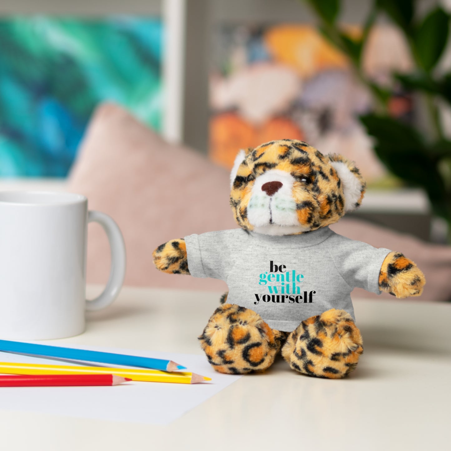 Be Gentle - Stuffed Animals with Tee