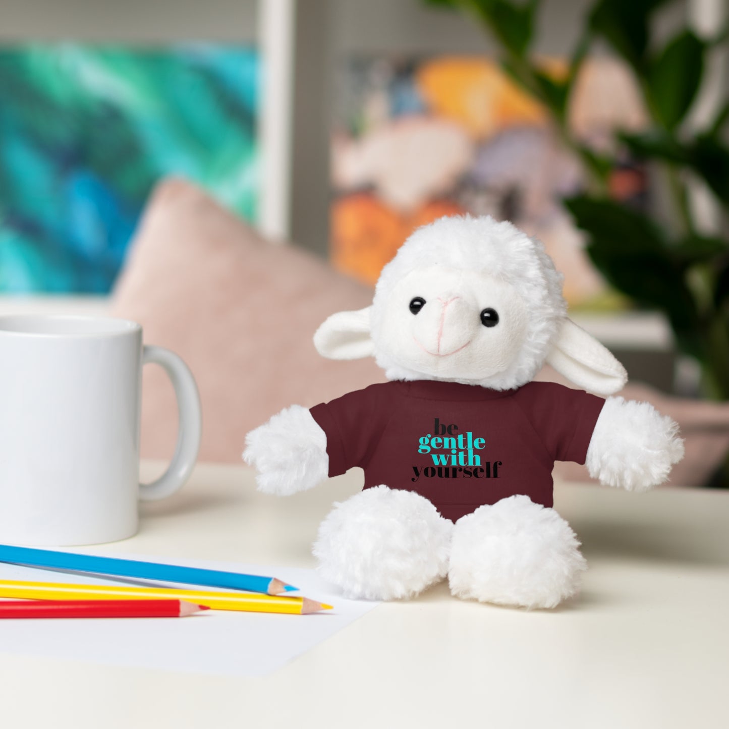 Be Gentle - Stuffed Animals with Tee