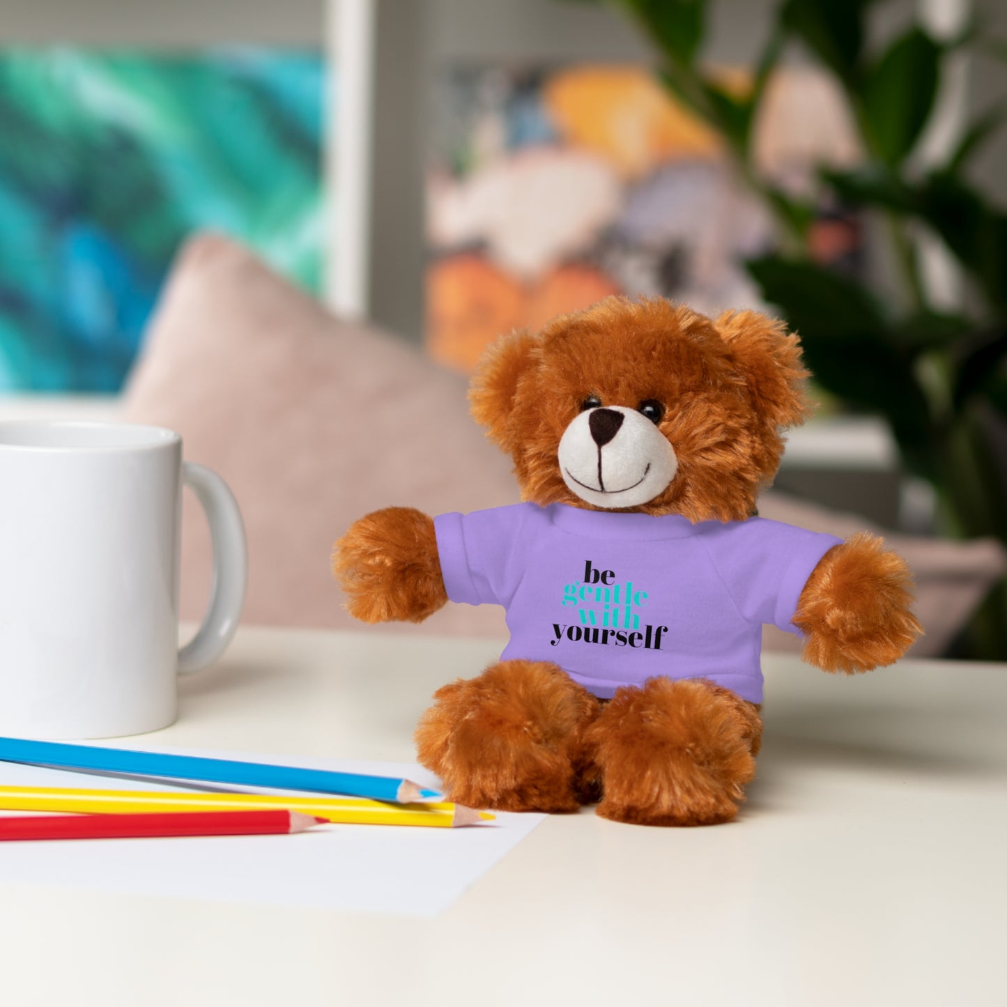 Be Gentle - Stuffed Animals with Tee
