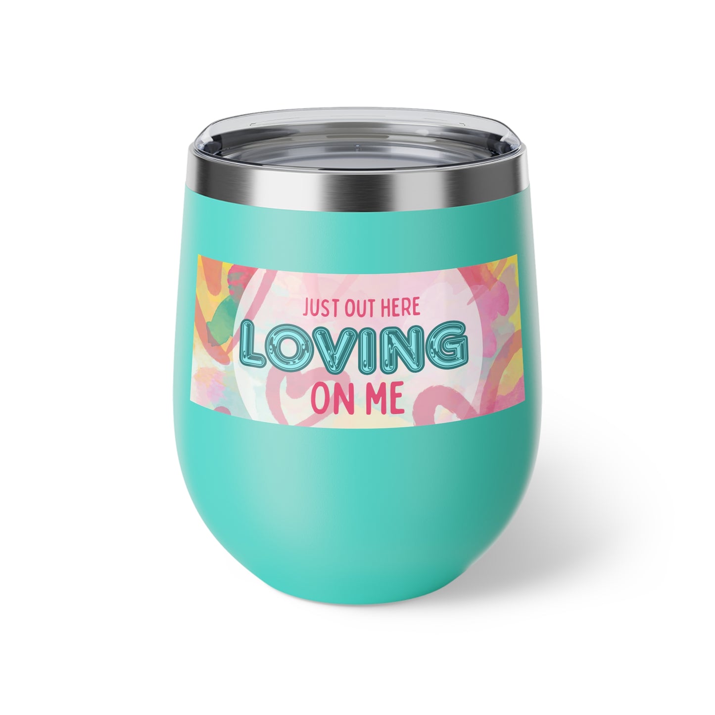 Loving on Me - Copper Vacuum Insulated Cup, 12oz