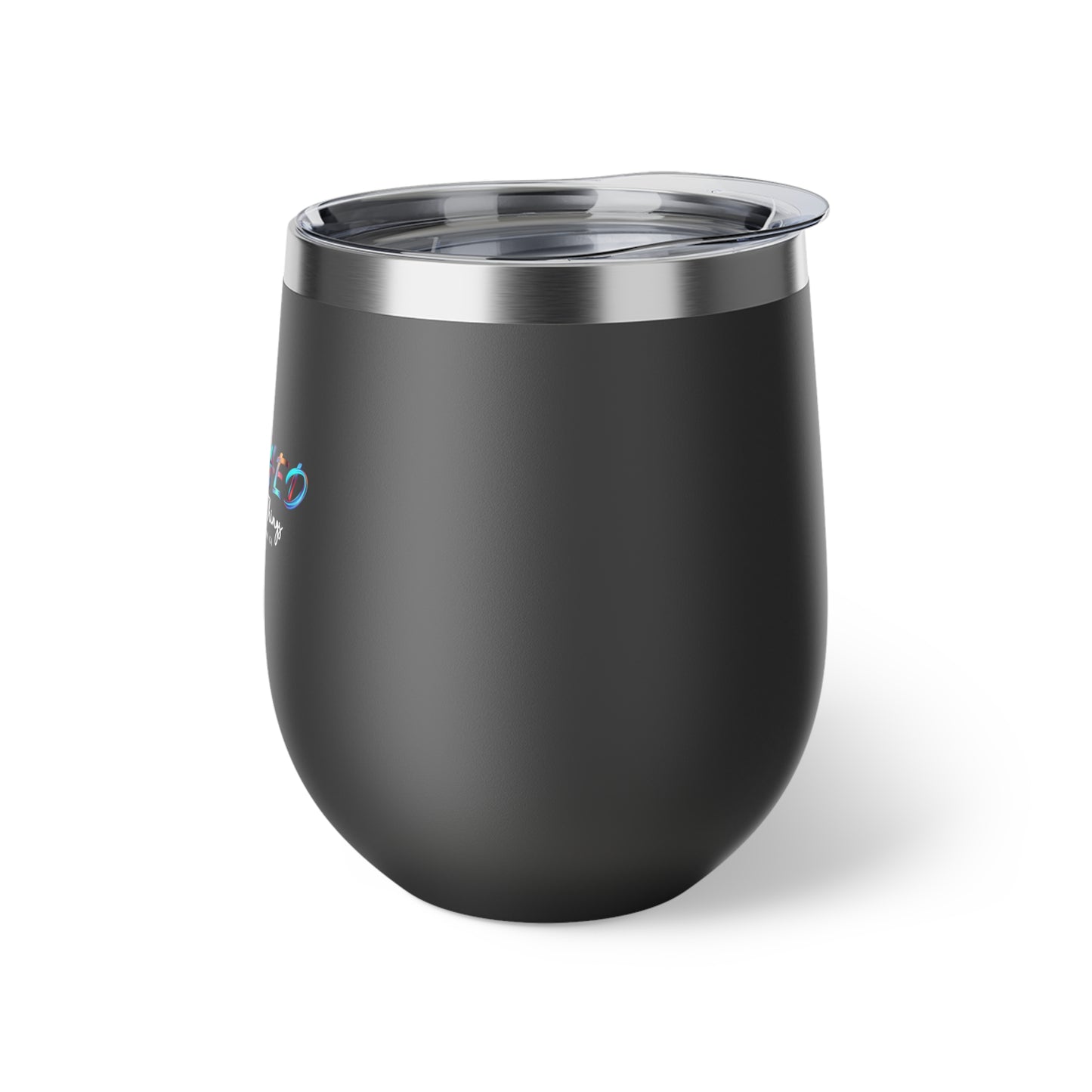 Slushed (Black) - Copper Vacuum Insulated Cup, 12oz