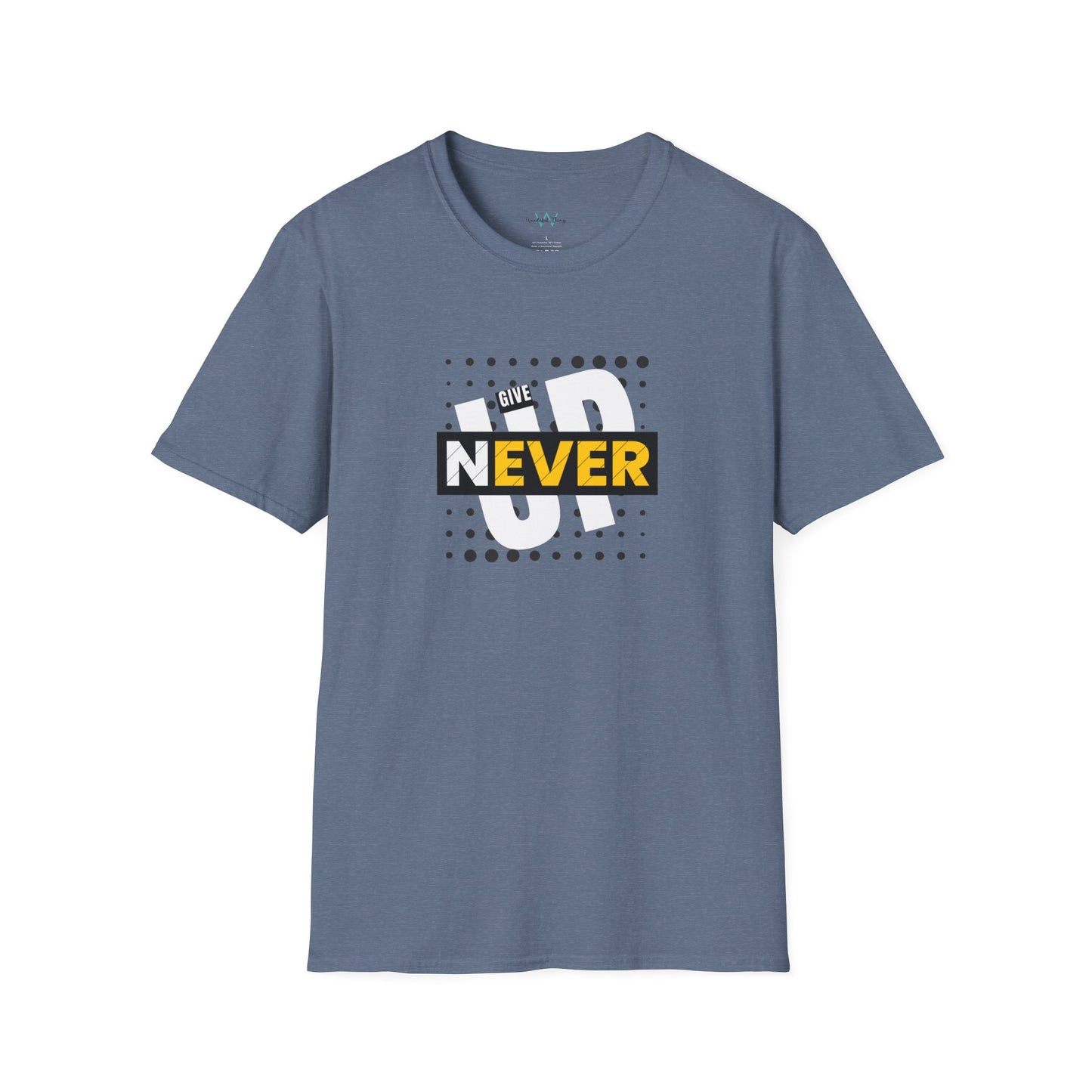 Never Give Up - Unisex Softstyle T-Shirt