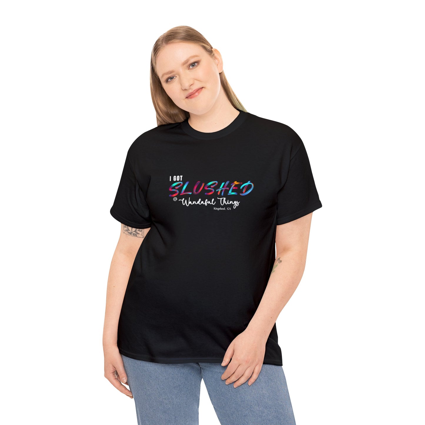 Slushed (dark) - Unisex Heavy Cotton Tee