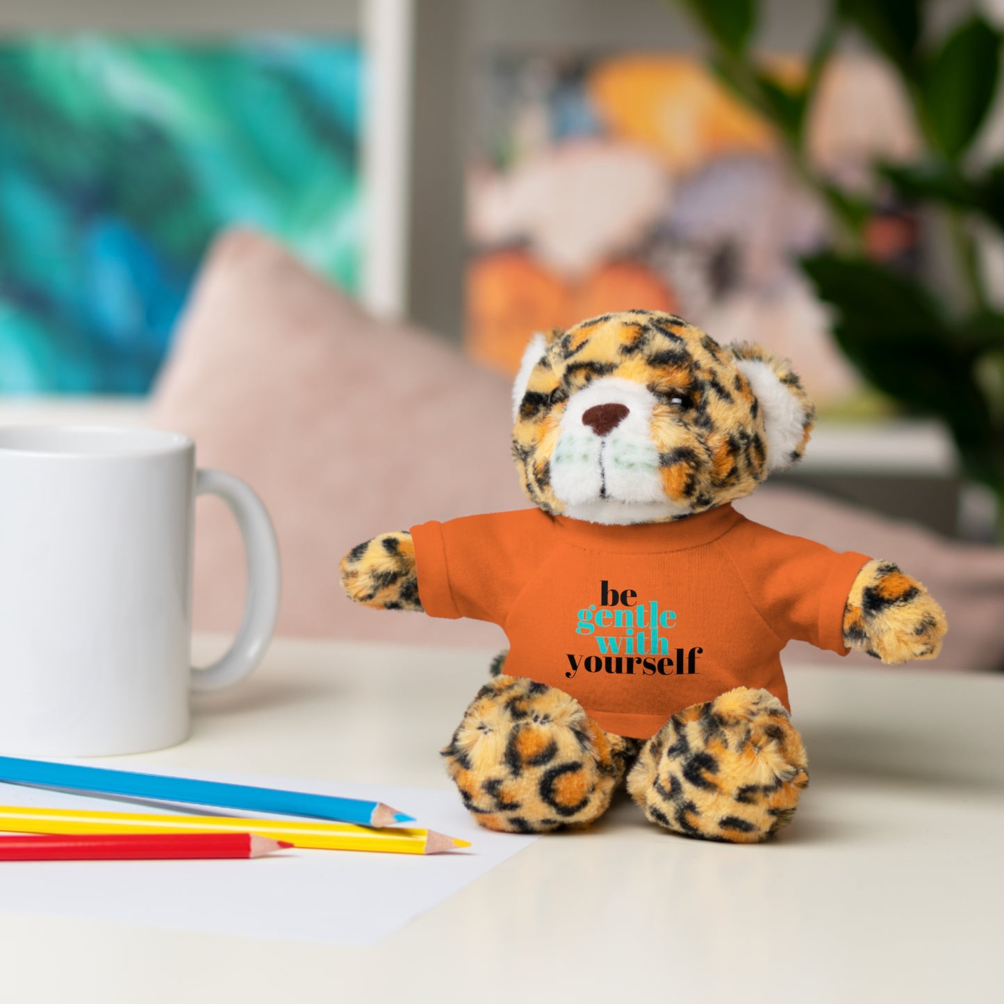 Be Gentle - Stuffed Animals with Tee