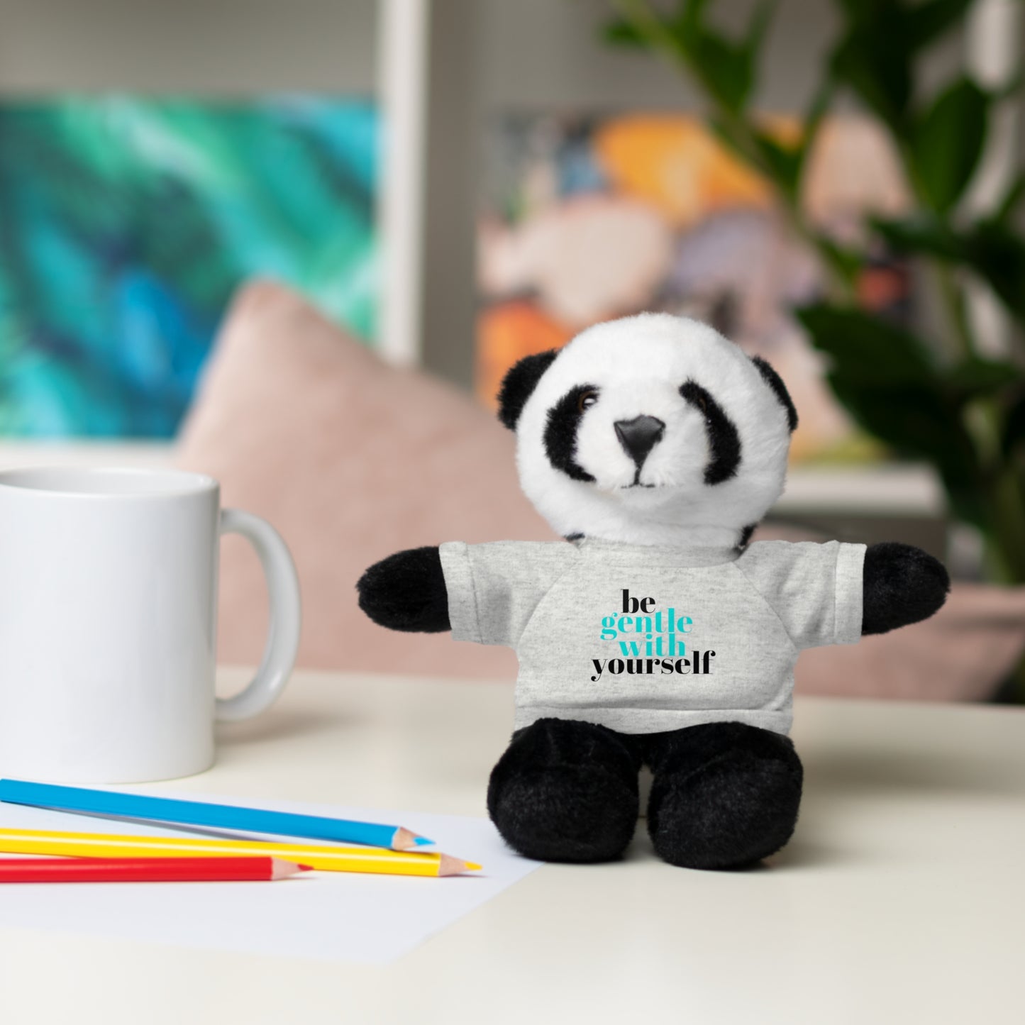 Be Gentle - Stuffed Animals with Tee