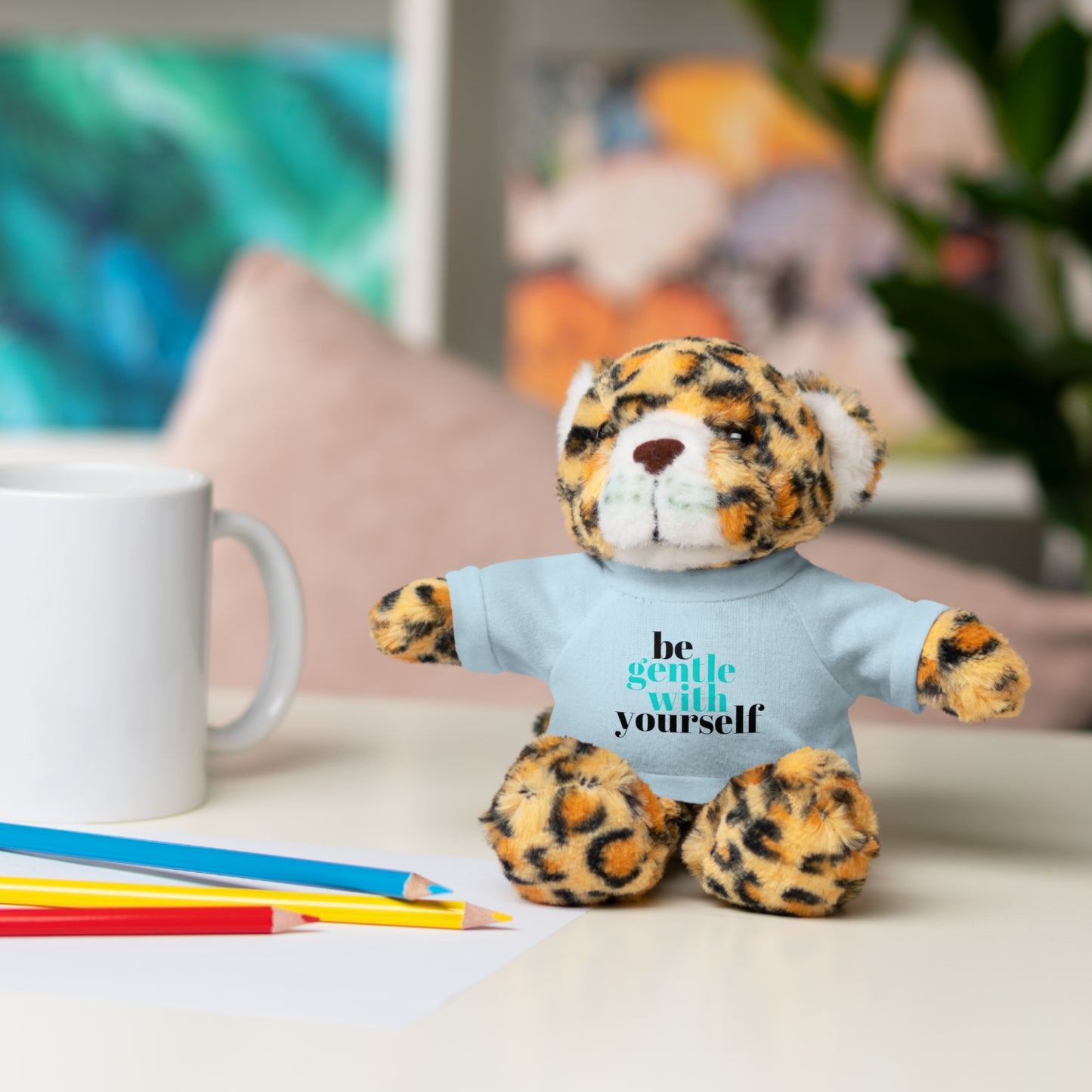 Be Gentle - Stuffed Animals with Tee