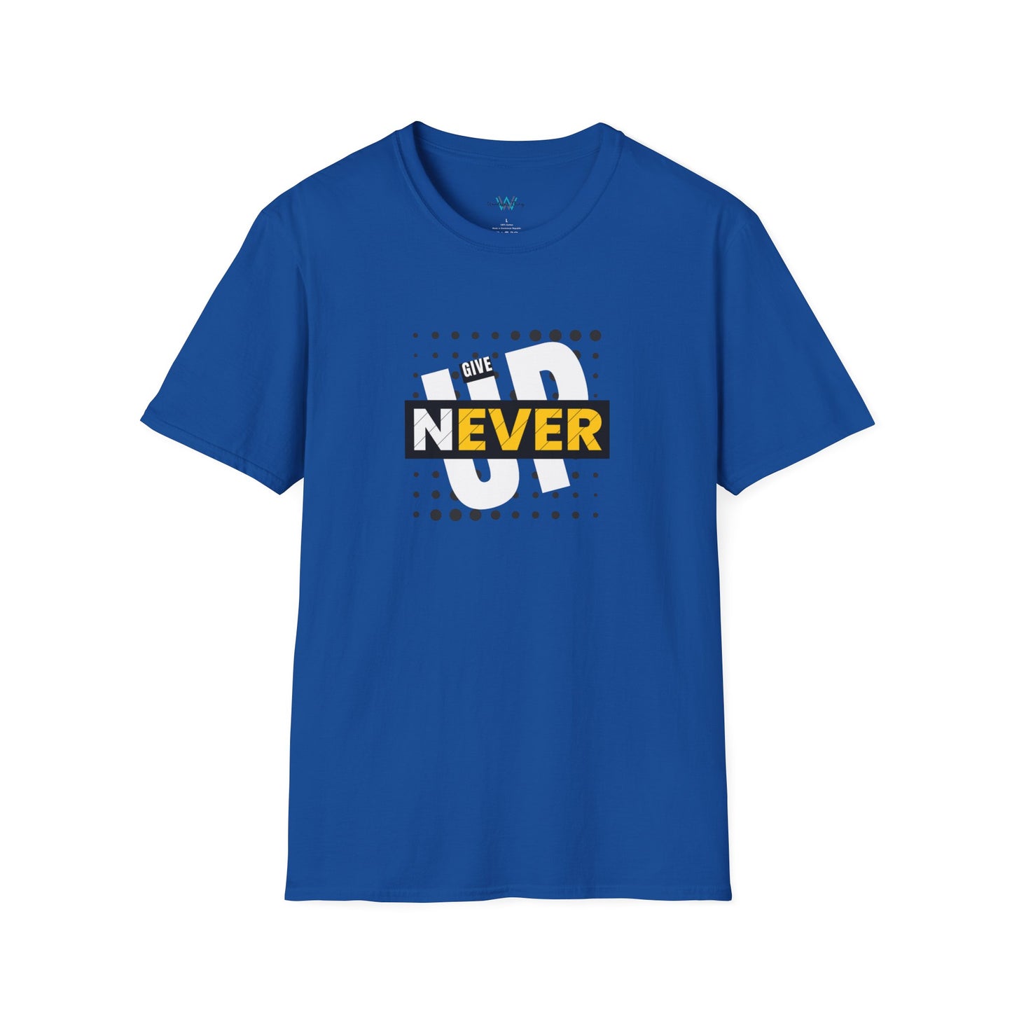Never Give Up - Unisex Softstyle T-Shirt