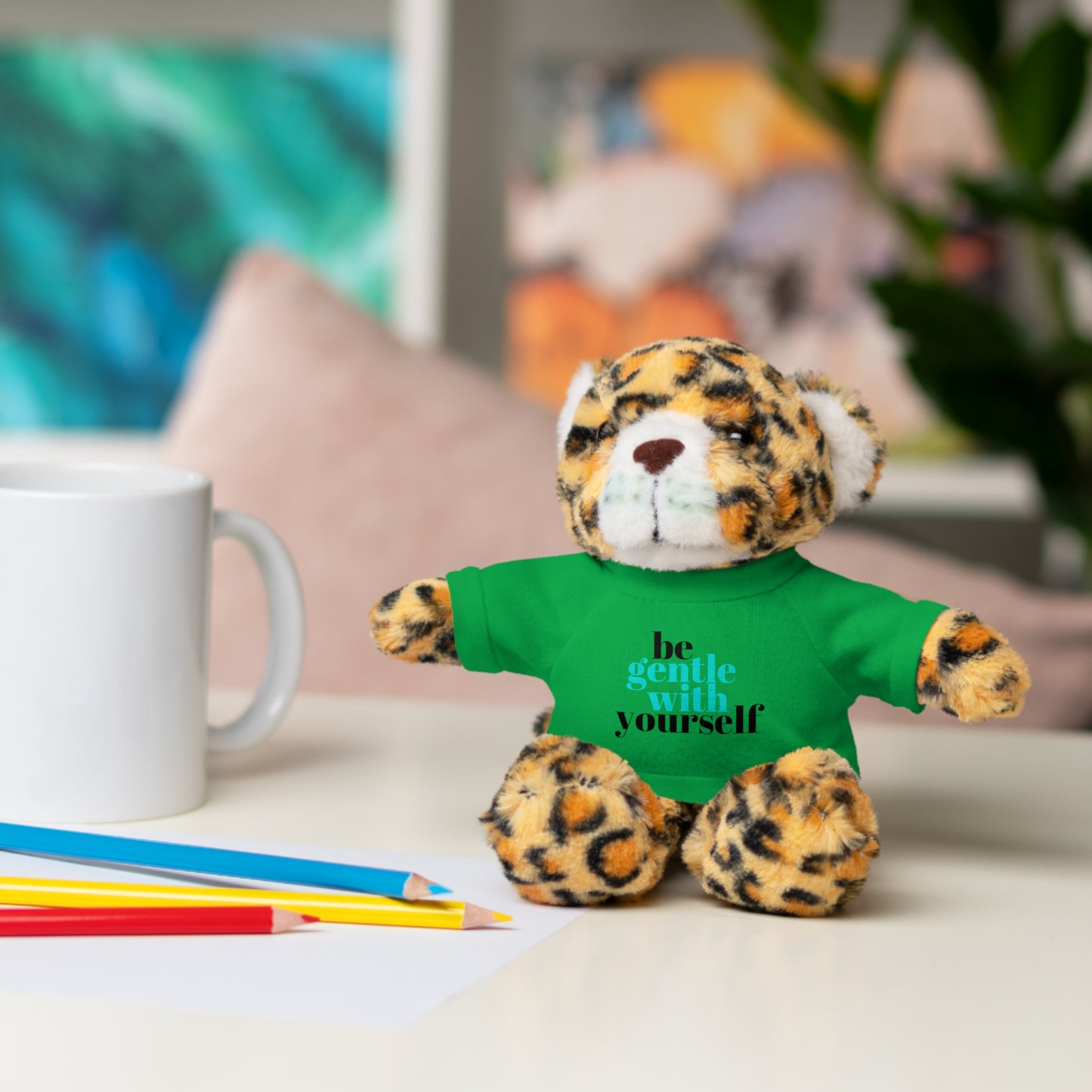 Be Gentle - Stuffed Animals with Tee