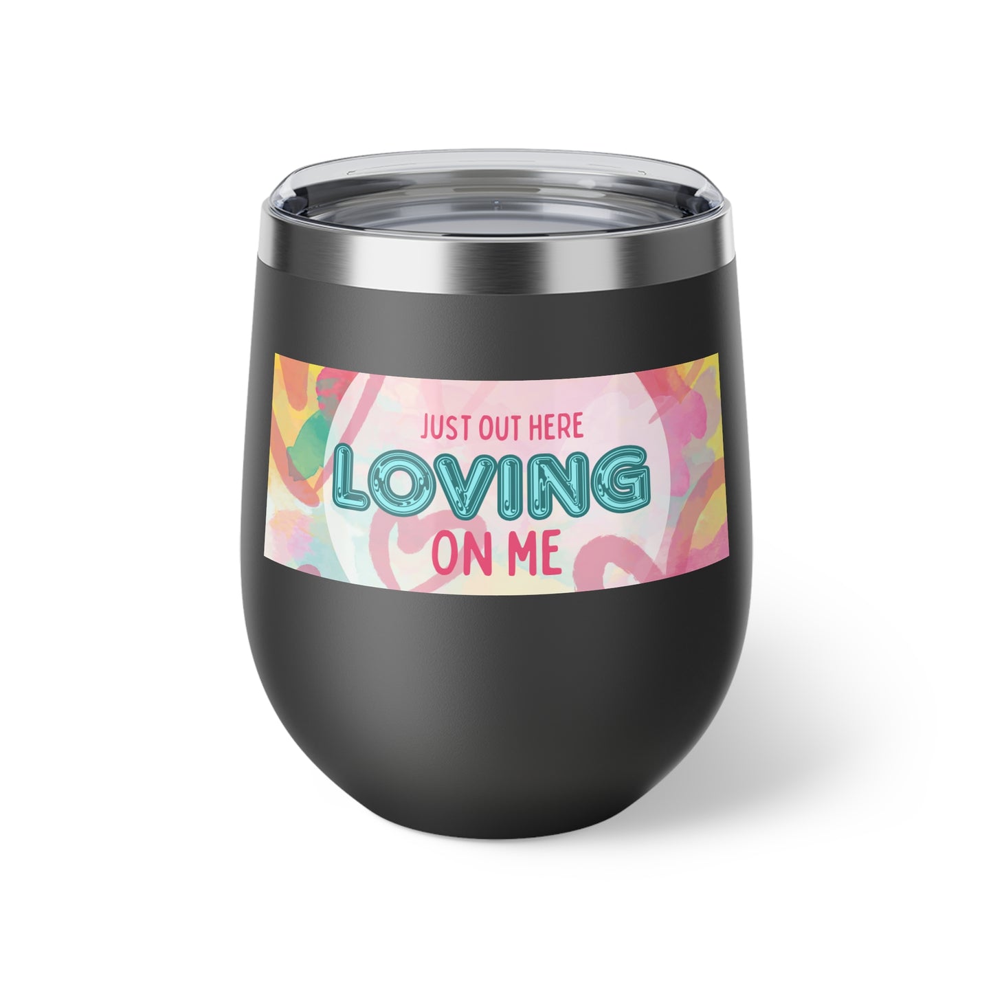 Loving on Me - Copper Vacuum Insulated Cup, 12oz