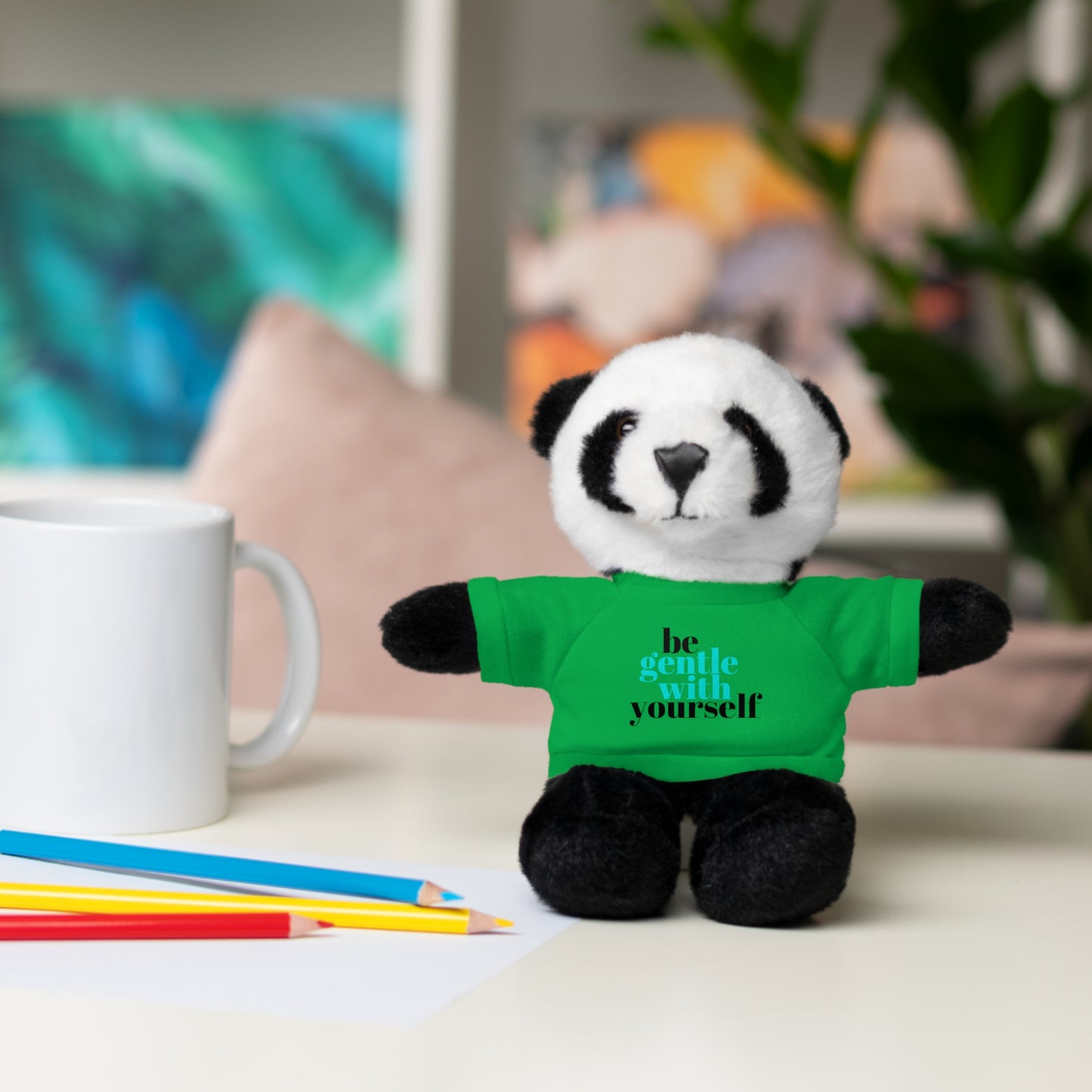 Be Gentle - Stuffed Animals with Tee