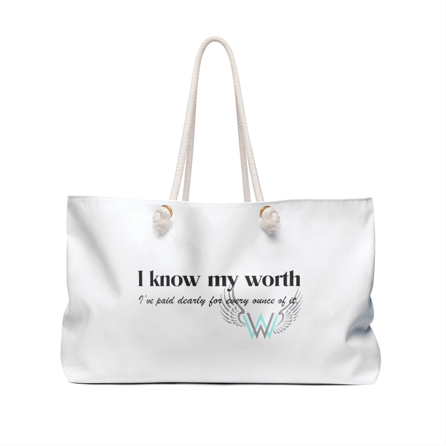 I Know My Worth - Weekender Bag