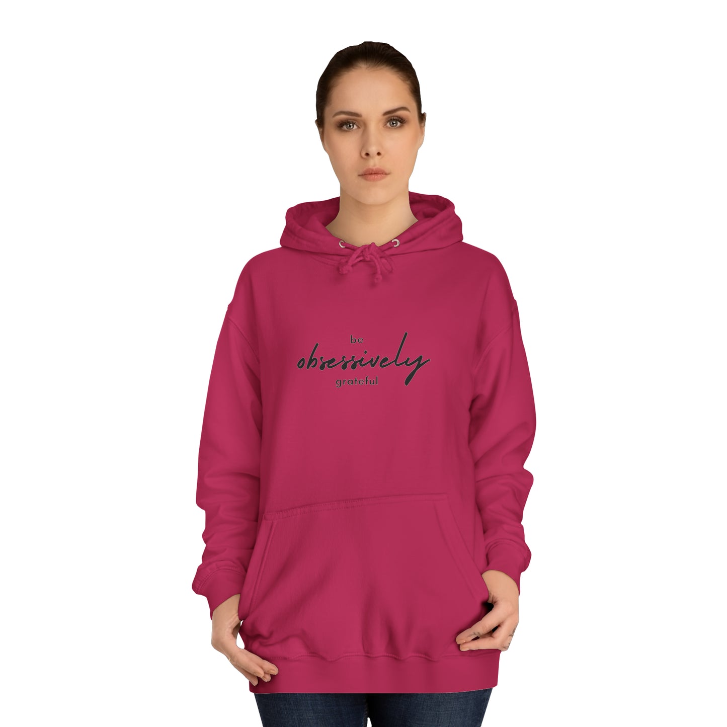 Grateful - Unisex College Hoodie