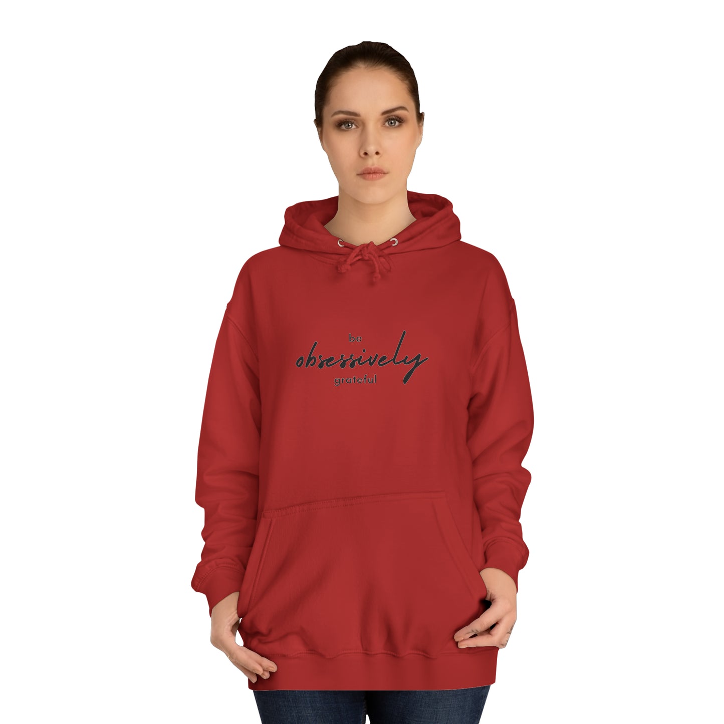 Grateful - Unisex College Hoodie