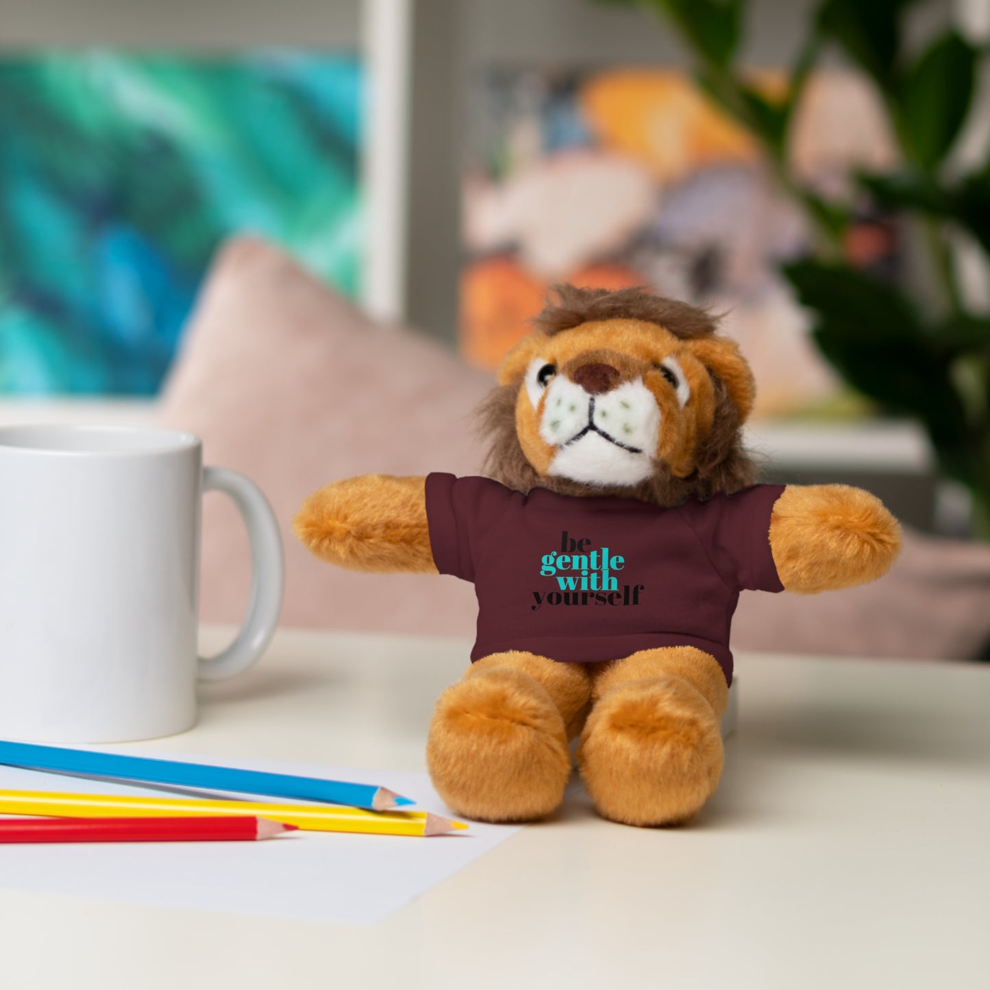 Be Gentle - Stuffed Animals with Tee