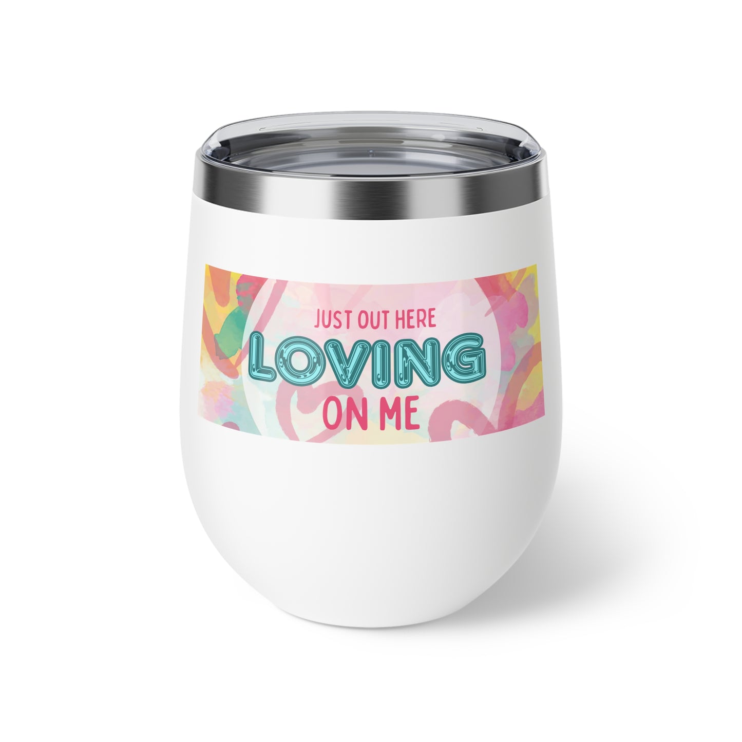 Loving on Me - Copper Vacuum Insulated Cup, 12oz