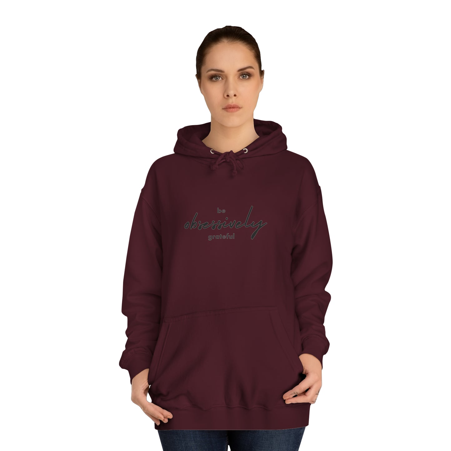 Grateful - Unisex College Hoodie