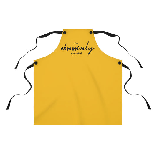 Grateful (yellow) - Apron (AOP)