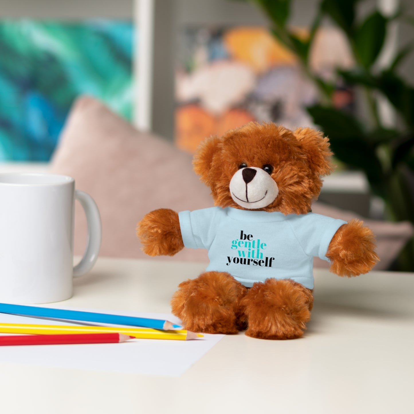 Be Gentle - Stuffed Animals with Tee