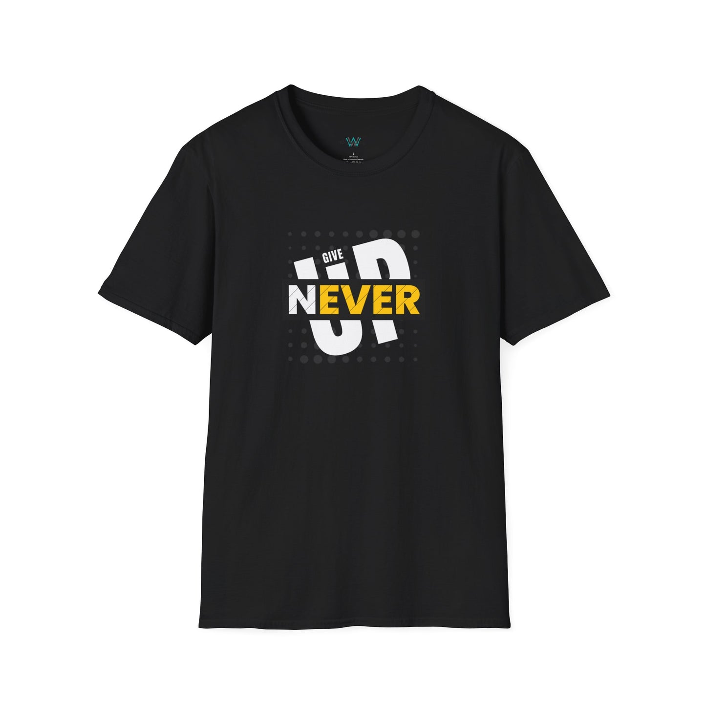 Never Give Up - Unisex Softstyle T-Shirt