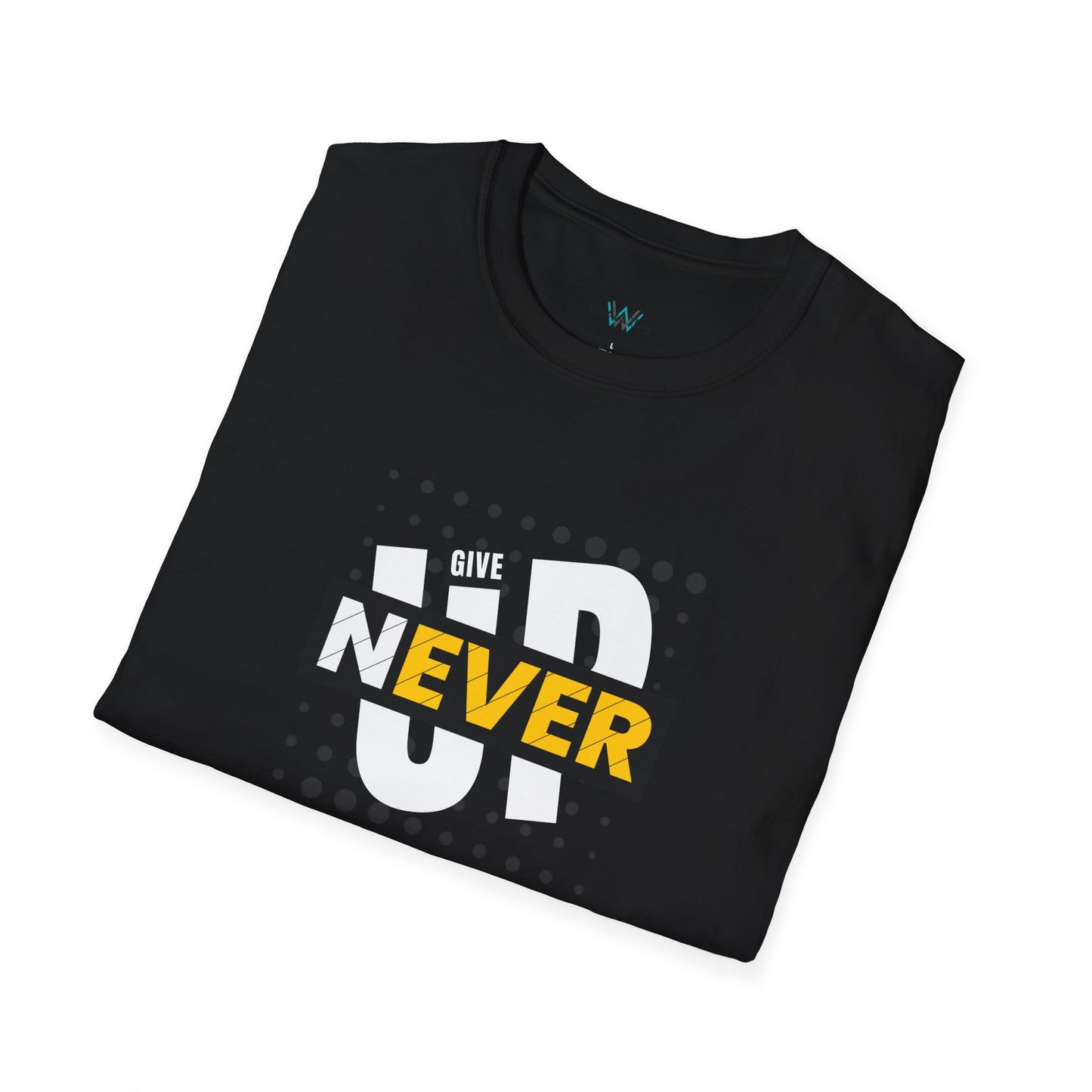 Never Give Up - Unisex Softstyle T-Shirt