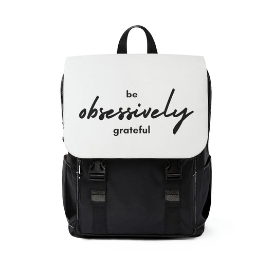 Grateful - Unisex Casual Shoulder Backpack