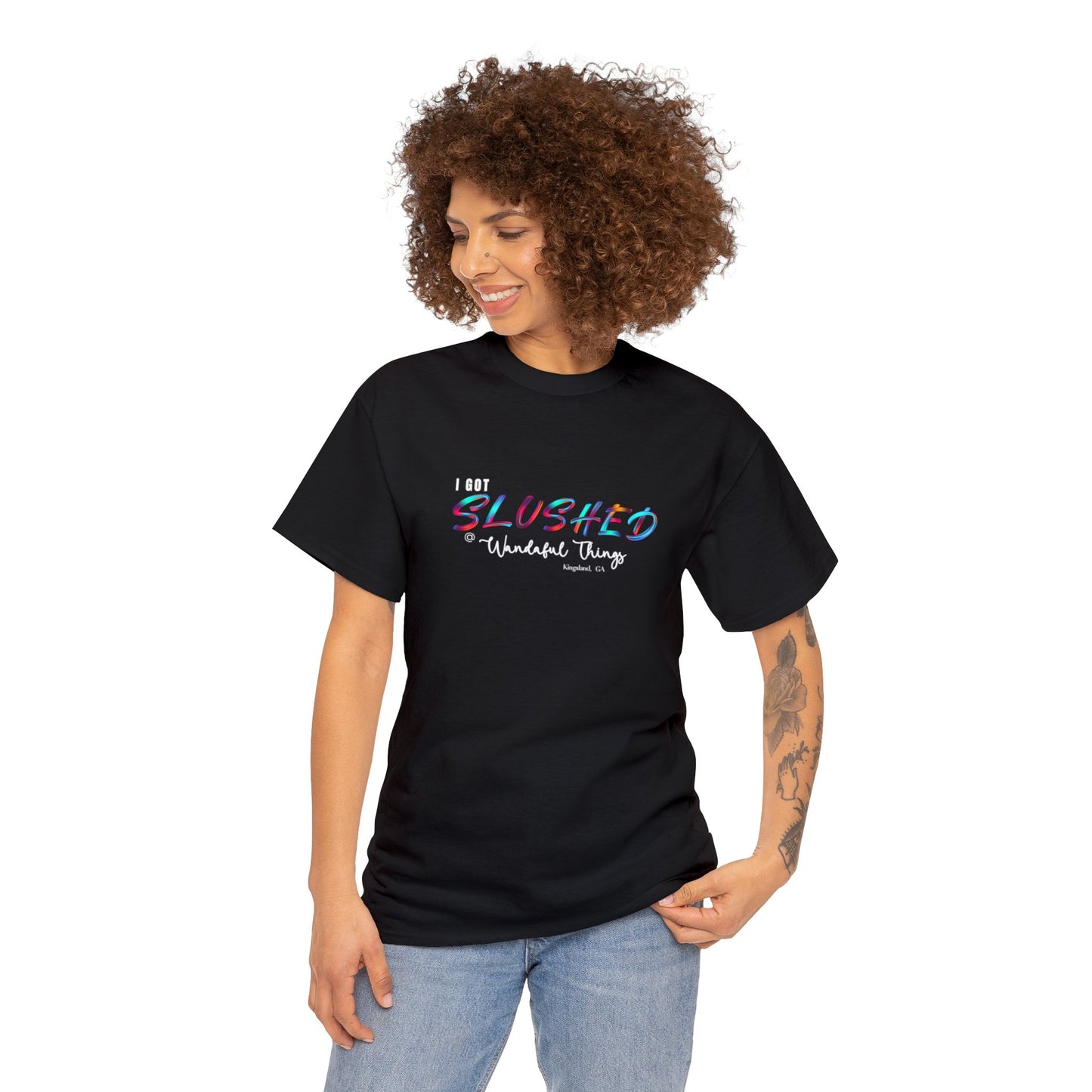 Slushed (dark) - Unisex Heavy Cotton Tee