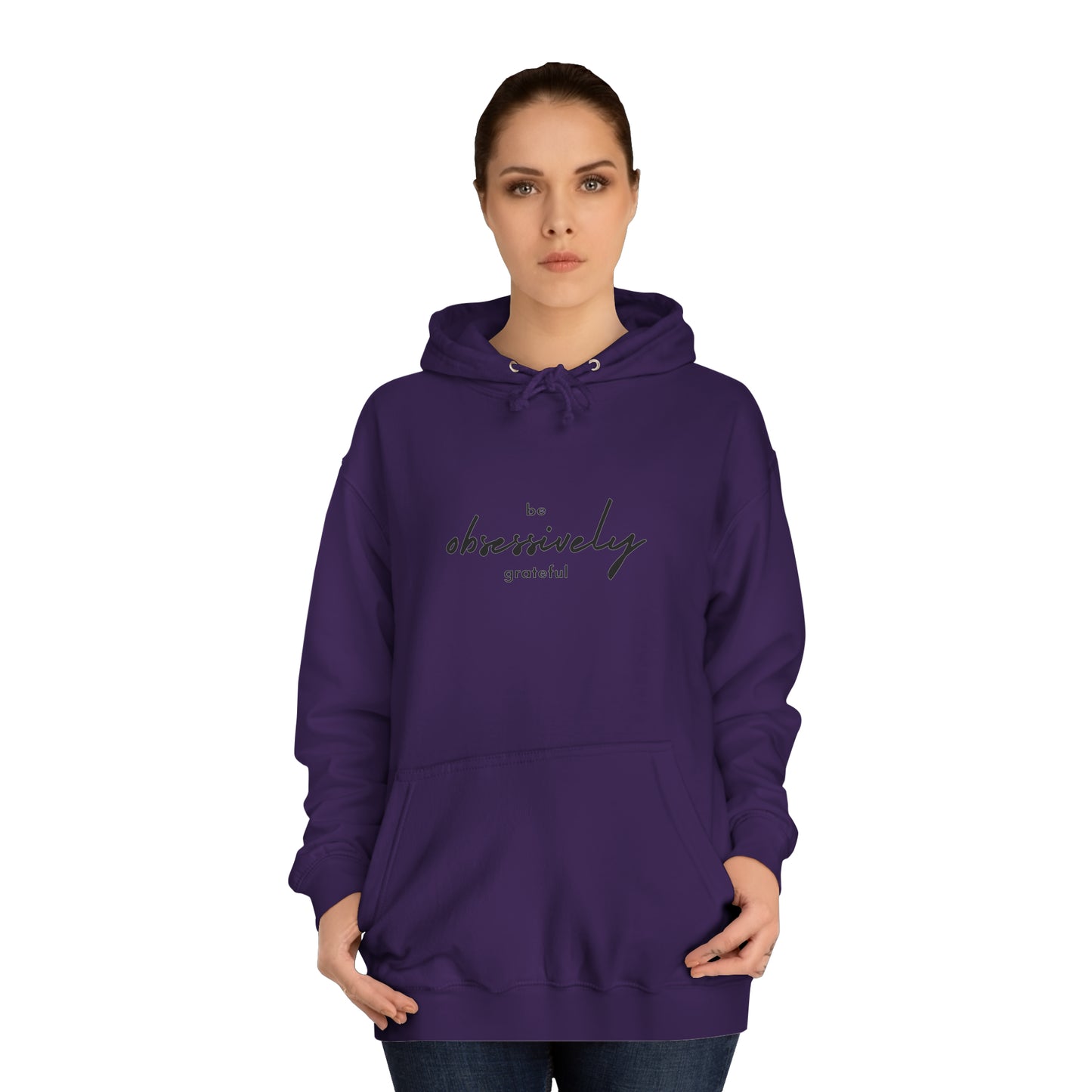 Grateful - Unisex College Hoodie