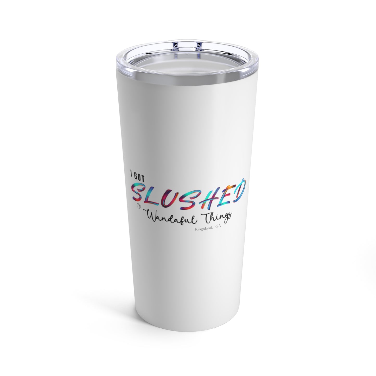 Slushed (White) - Tumbler 20oz