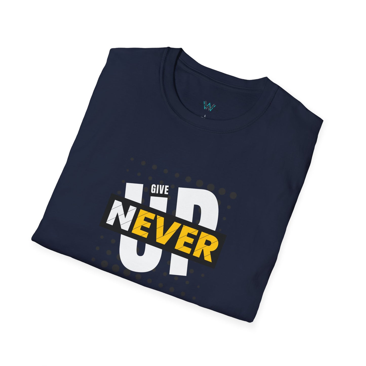 Never Give Up - Unisex Softstyle T-Shirt